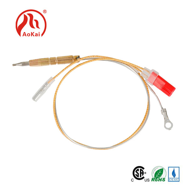 ທອງເຫລືອງສາຍໄຟຄວາມຮ້ອນ Thermocouple ສໍາລັບເຕົາອົບອາຍແກັສ